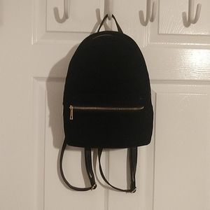 Mini Velvet Backpack Purse